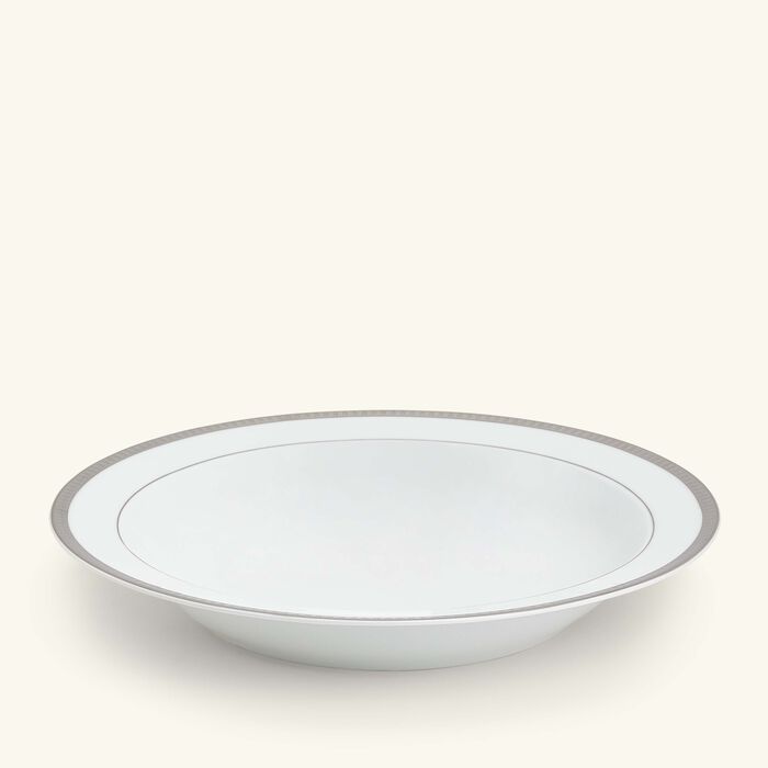 christofle malmaison platine open vegetable plate silver