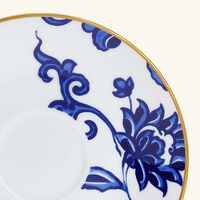 bernardaud prince bleu tea cup saucer blue