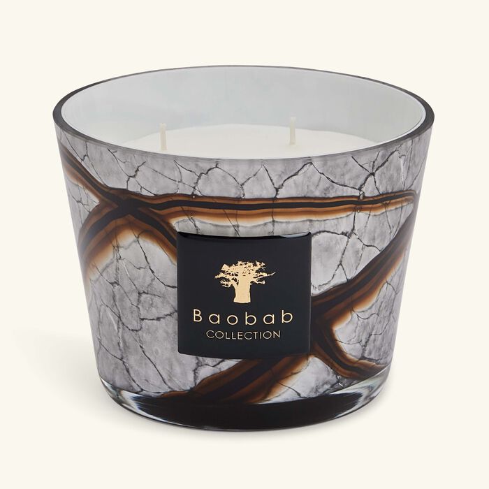 baobab collection stones marble candle max 10