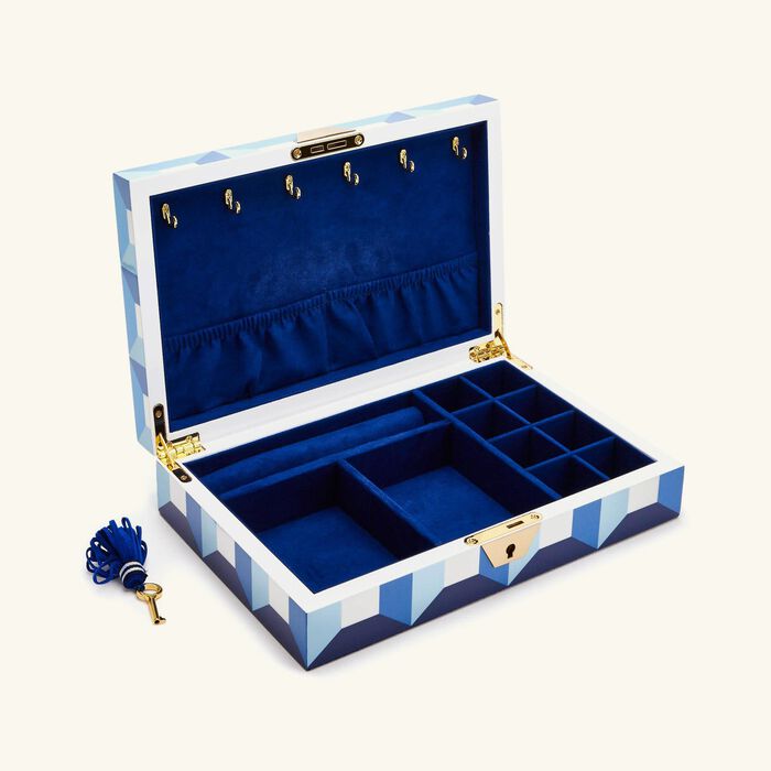 jonathan adler sorrento lacquer jewelry box blue