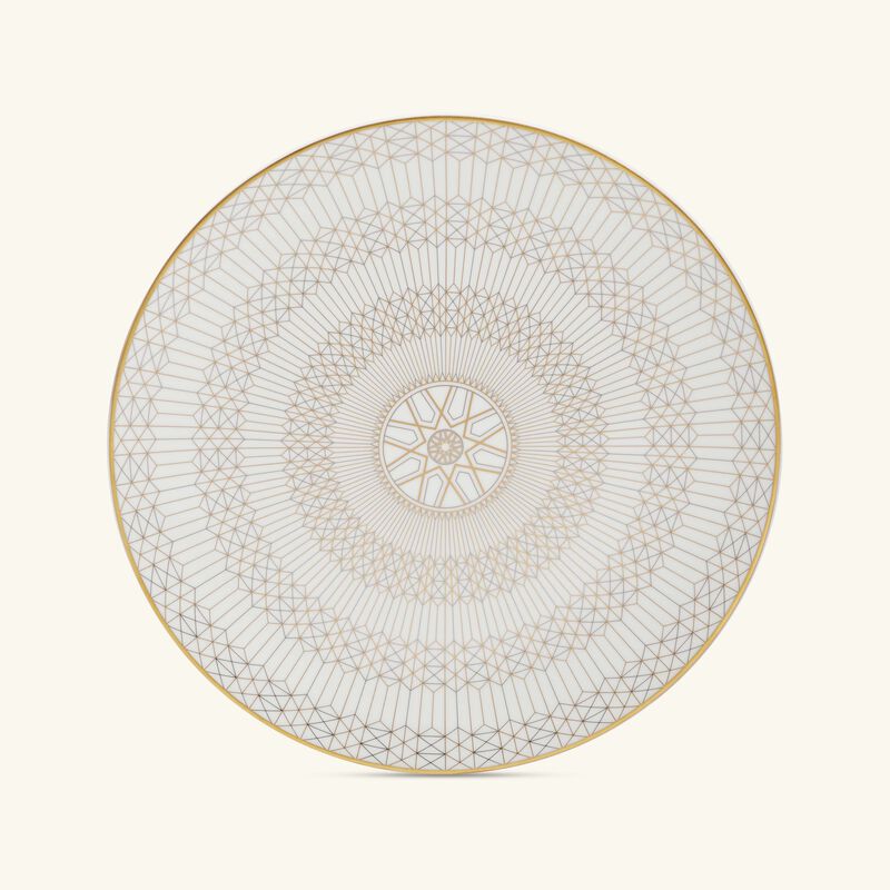 Arcadia Show Plate Round Gold 31cm baccarat arcadia show plate round gold 31cm