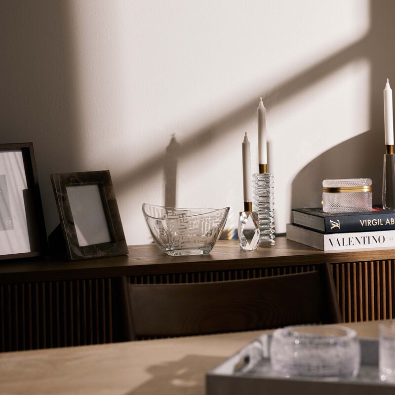 دملاج وعاء الضيافة دار شفاف 22 سم