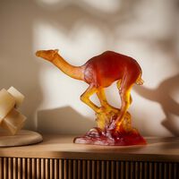 daum racing dromedary figurine medium brown