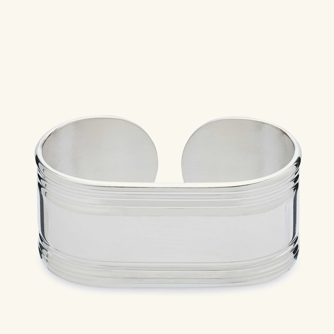 christofle open marie rose napkin ring silver