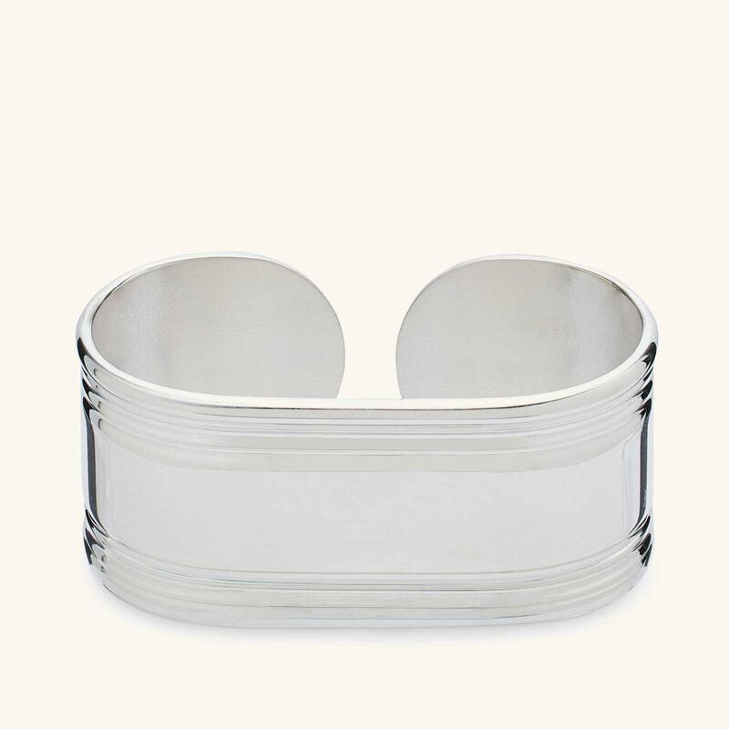 christofle open marie rose napkin ring silver