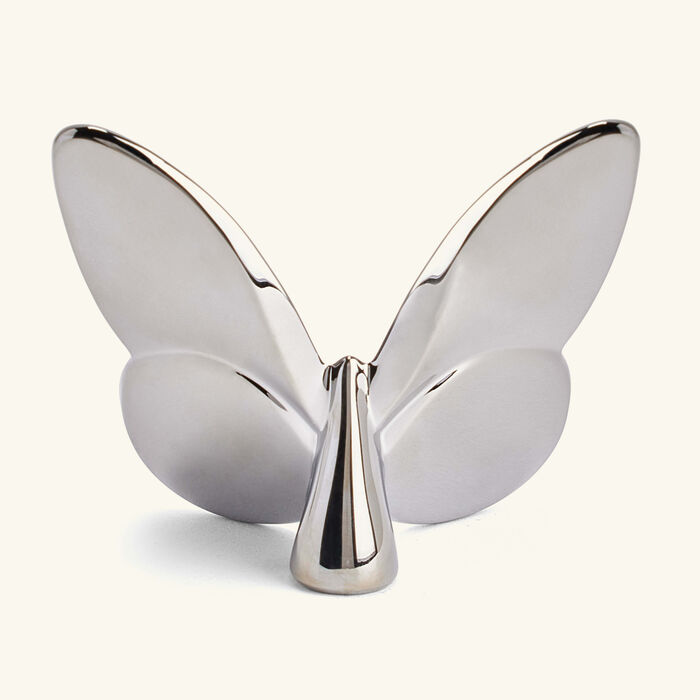baccarat papillon lucky butterfly figurine mini blue scarabee