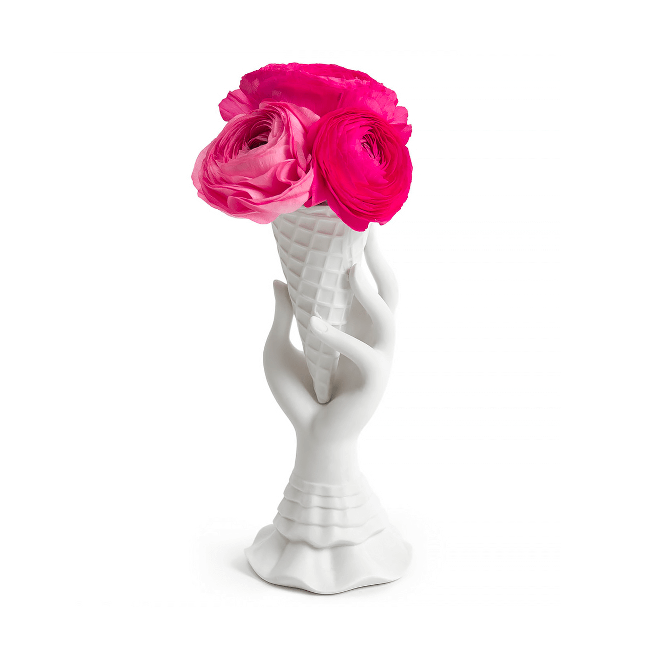 jonathan adler i scream vase small white