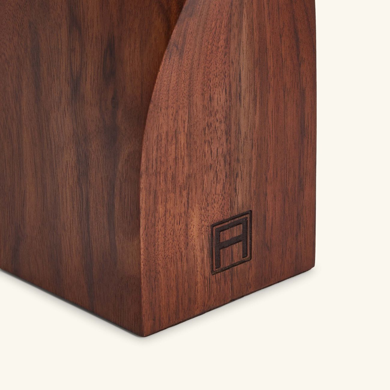 assouline twist bookend wood