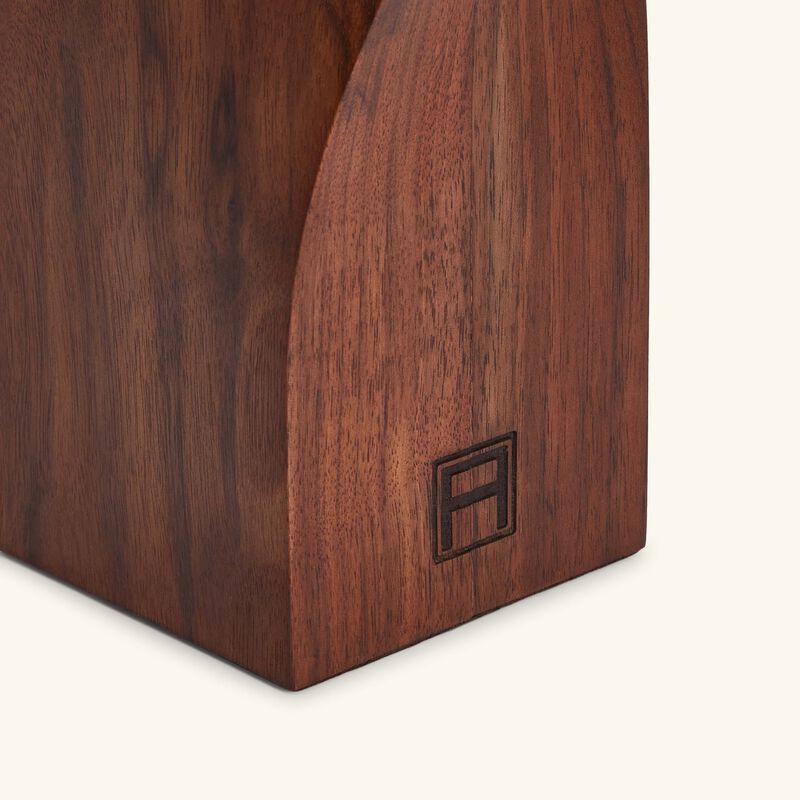 assouline twist bookend wood