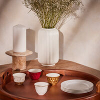 villari peacock arabic coffee cup gold