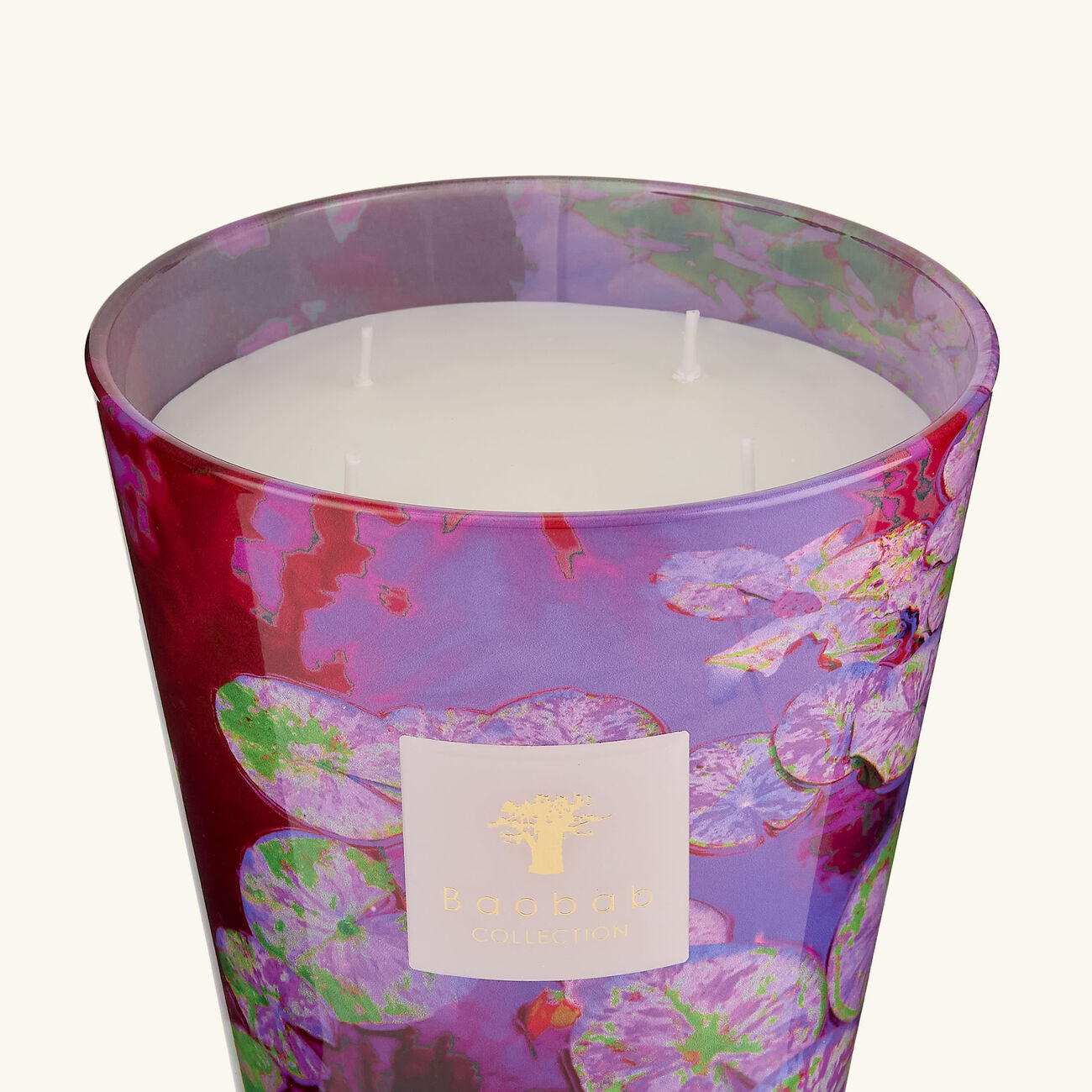 baobab collection water lily candles max 16