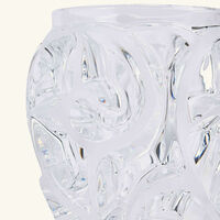 lalique tourbillons vase mini clear