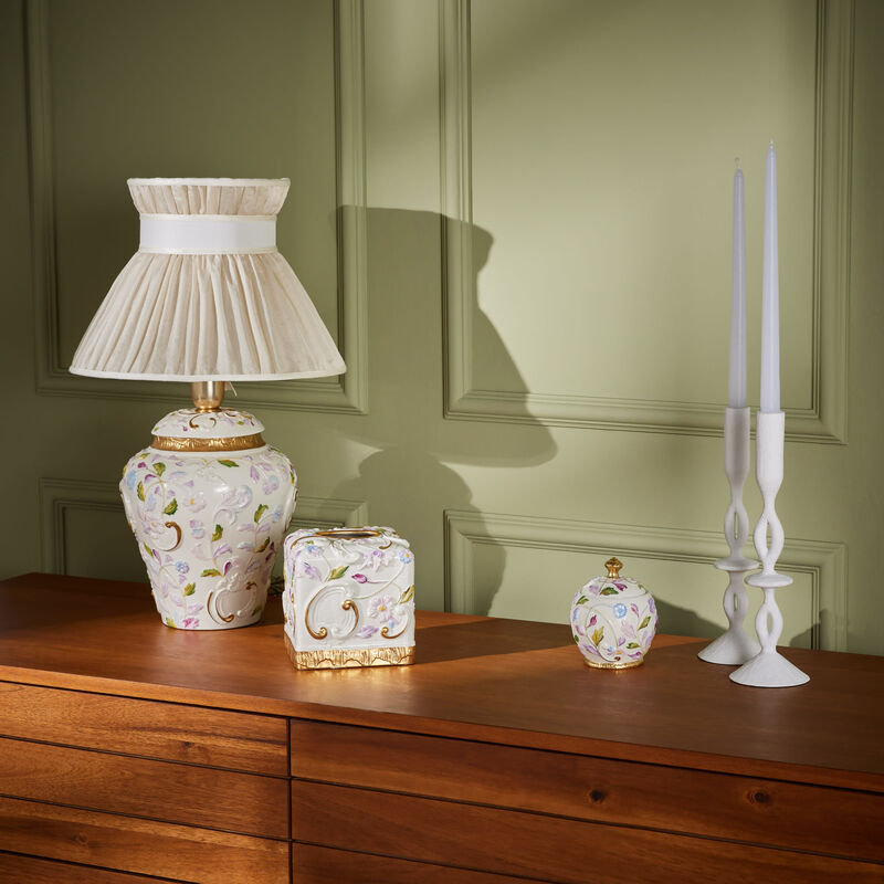 Taormina Tissue Box Gold villari taormina tissue box gold