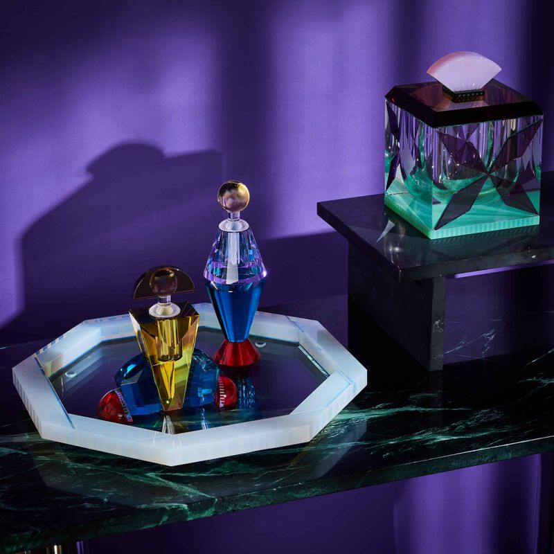 Chelsea Tray Octagonal Large White reflections copenhagen chelsea tray octagonal large white