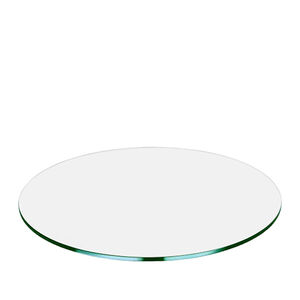طاولة مستديرة باللون الأبيض, medium