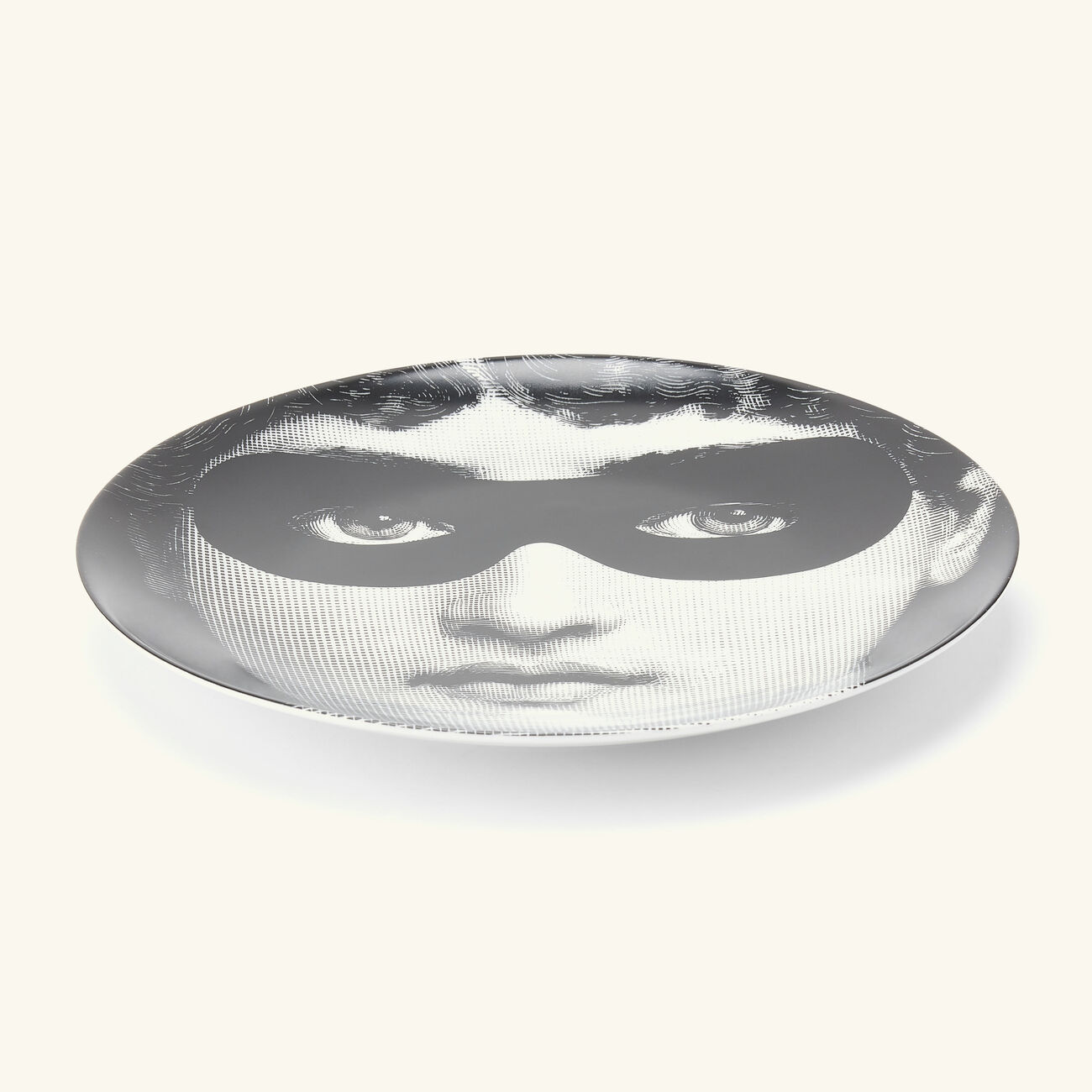 fornasetti tema e variazioni no 22 wall plate black