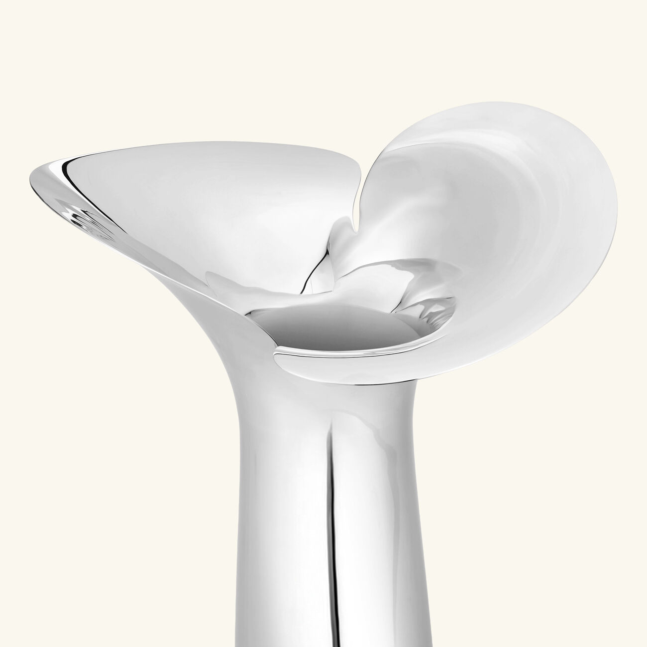 جورج جنسن مزهرية بلوم بوتانيكا فضية كبيرة