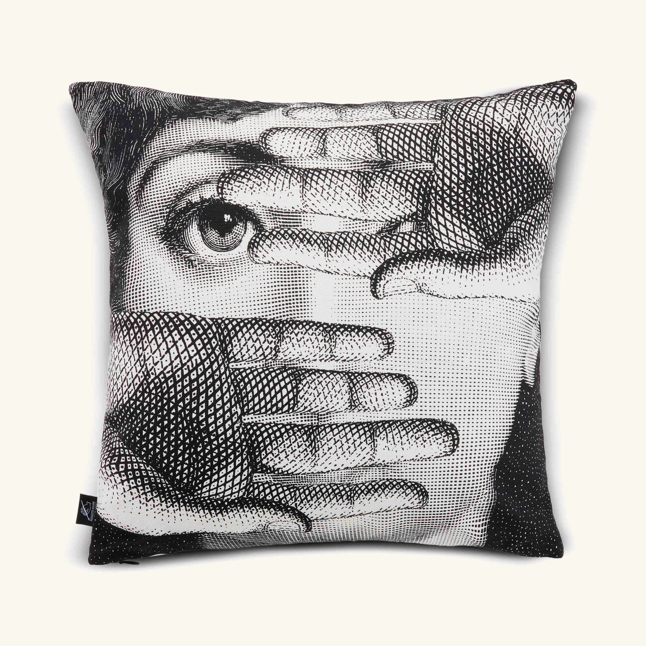 fornasetti abbaglio pillow