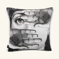 fornasetti abbaglio pillow