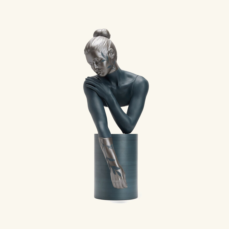 Reflections of Nature Her Sculpture Medium Black lladro reflections of nature her sculpture medium black