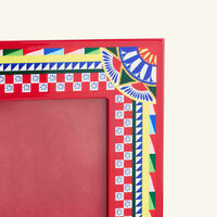 dolce gabbana casa carretto wooden picture frame pattern 17x22cm