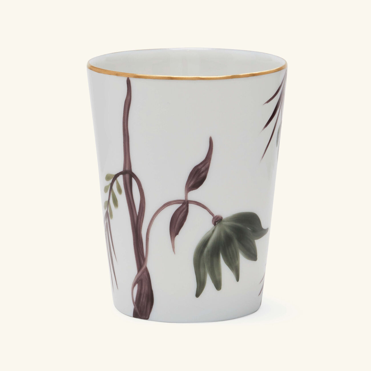 marie daage bouquet de vie drinking glass green