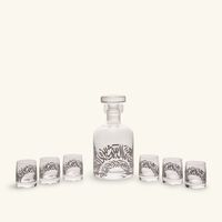 Qamar Drinking Set Clear Set of 7 dimlaj qamar drinking set clear set of 7