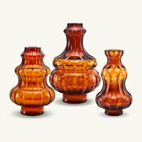 mario cioni   c boboda love vase medium brown