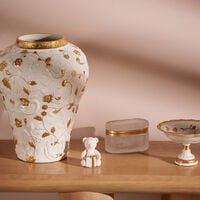 Teddy Figurine Mini White villari teddy figurine mini white