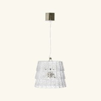 baccarat tuile de cristal chandelier small