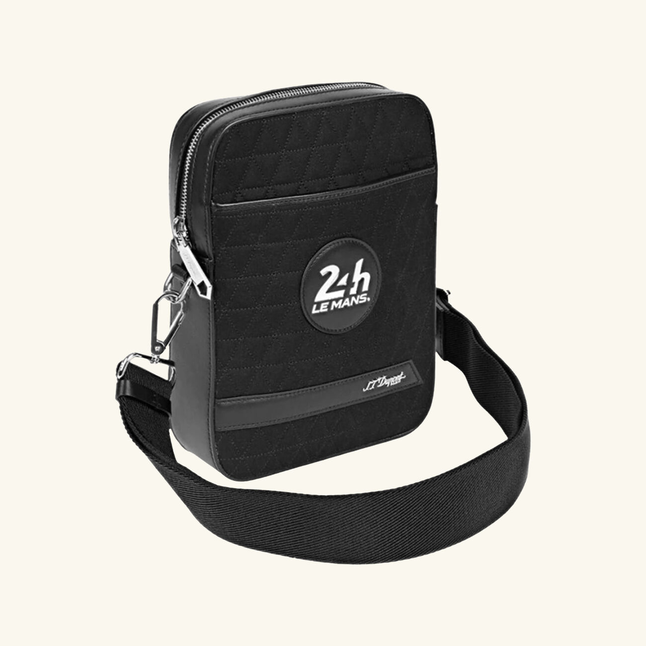 24h Le Mans Crossbody Bag Black st dupont 24h le mans crossbody bag black