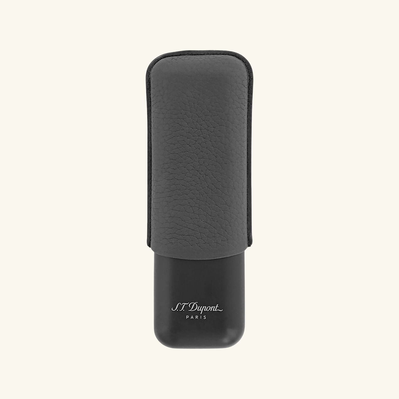 st dupont double cigar case black