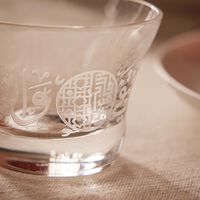Thuluth Coffee Cup Clear Set of 6 dimlaj thuluth coffee cup clear set of 6
