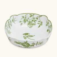 Albertine Dessert Plate Square Green bernardaud albertine dessert plate square green