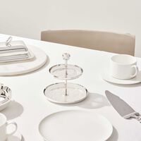 christofle jardin d eden cake stand silver plated