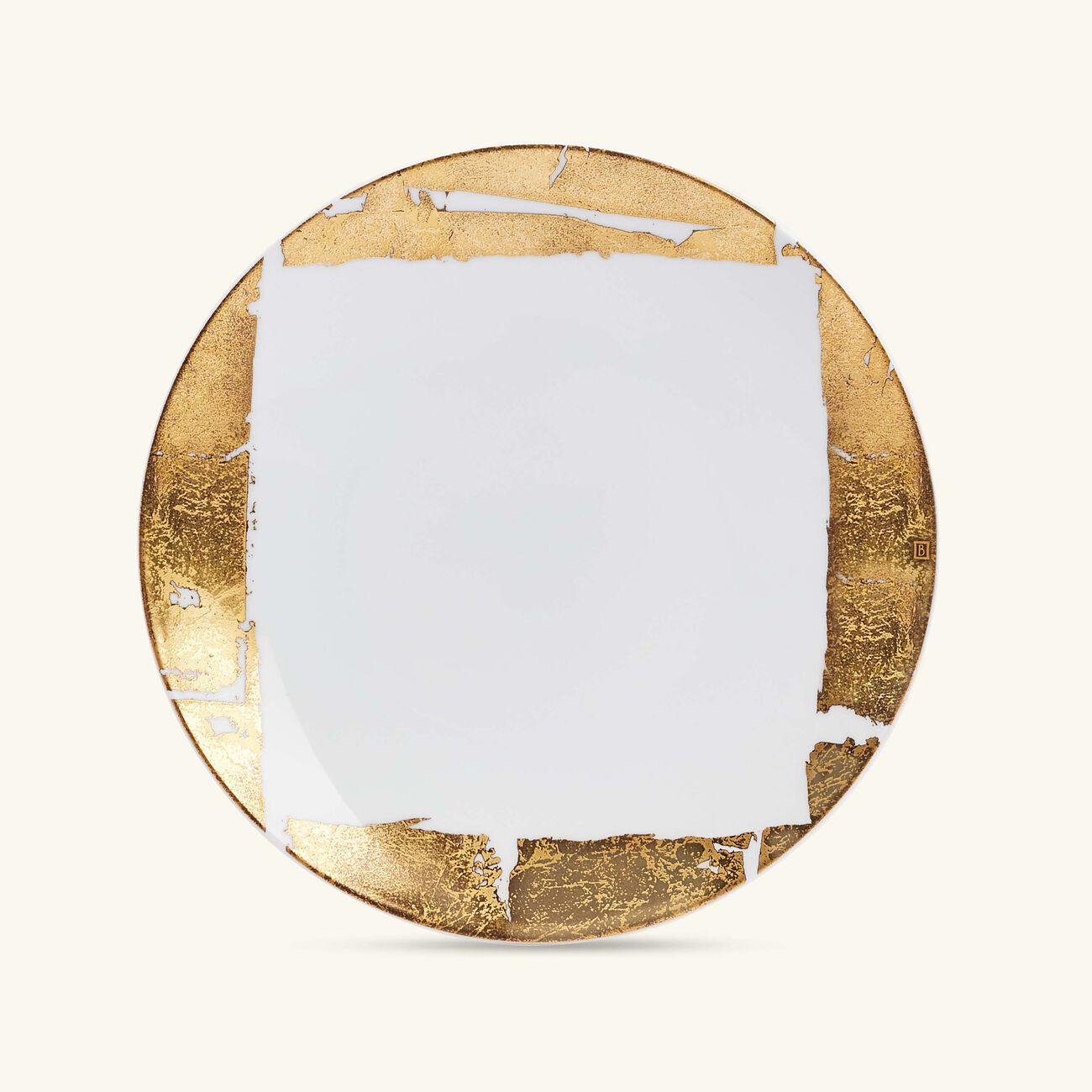 Feuille d'Or Salad Plate Round Gold 21cm bernardaud feuille d or salad plate round gold 21cm