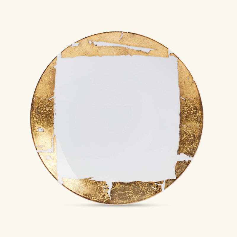 Feuille d'Or Salad Plate Round Gold 21cm bernardaud feuille d or salad plate round gold 21cm