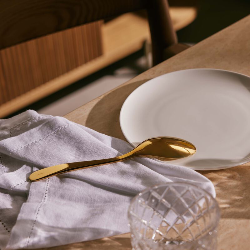 L'Ame De Christofle Soup Spoon Gold l ame de christofle soup spoon gold
