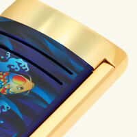 st dupont maxijet koi fish lighter blue