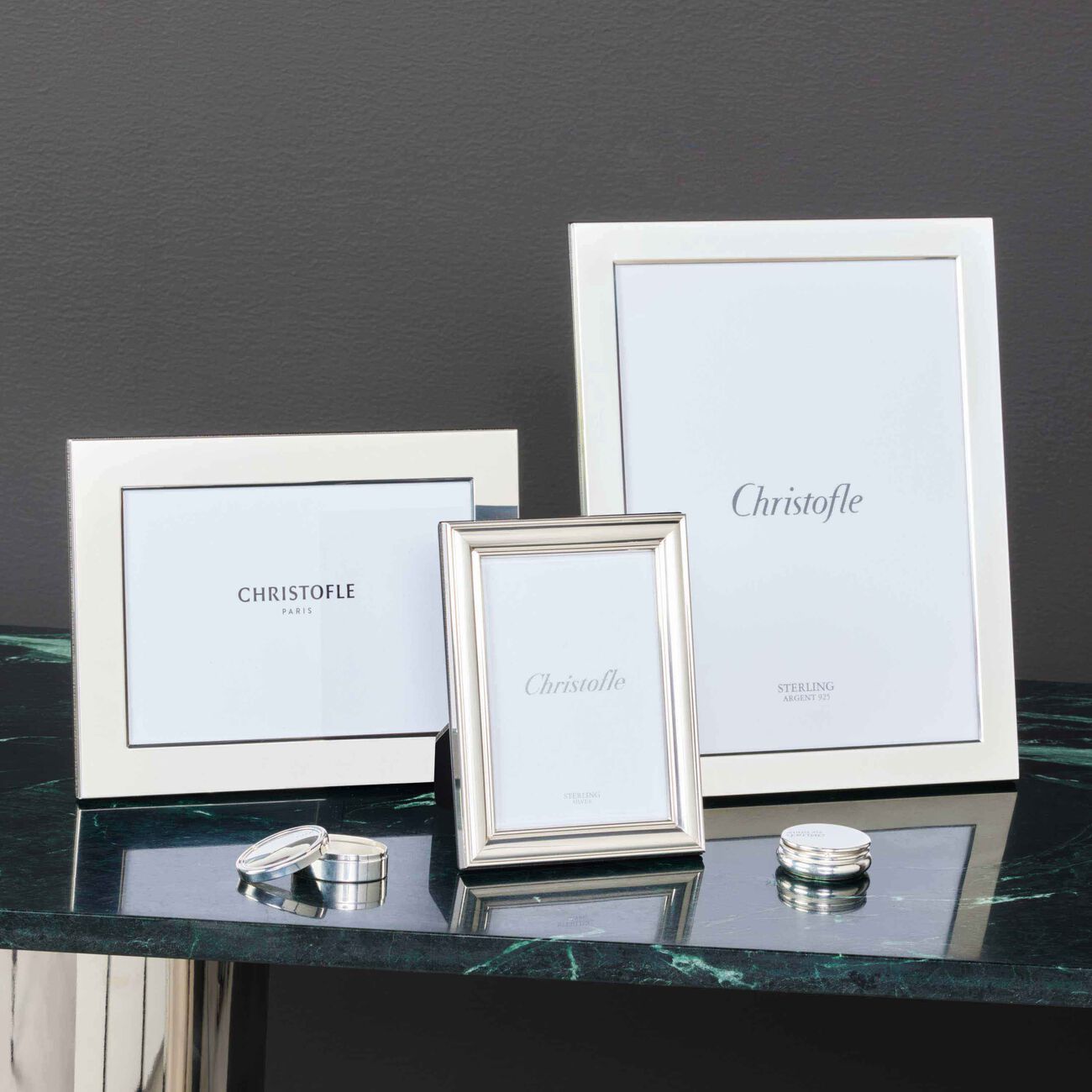 christofle fidelio picture frame silver 20x25cm