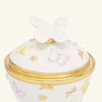 villari butterfly incense burner white
