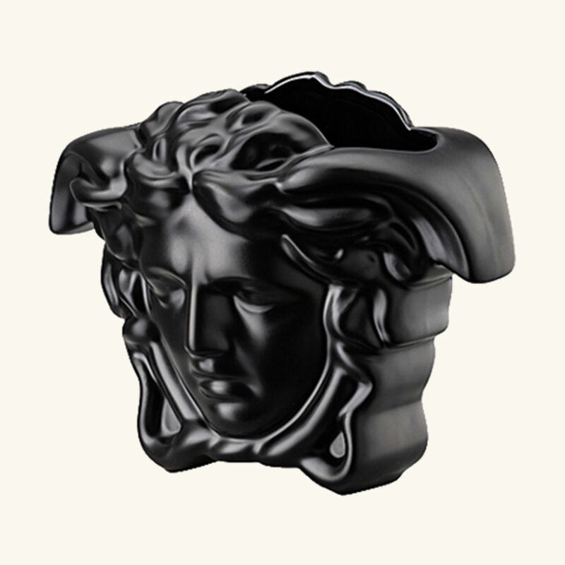 Medusa Grande Vase Mini Black versace medusa grande vase mini black