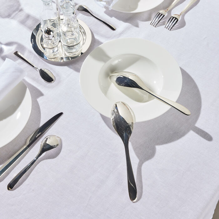christofle mood serving spoon silver plated