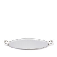 Malmaison Oval Serving Tray With Handles, small
