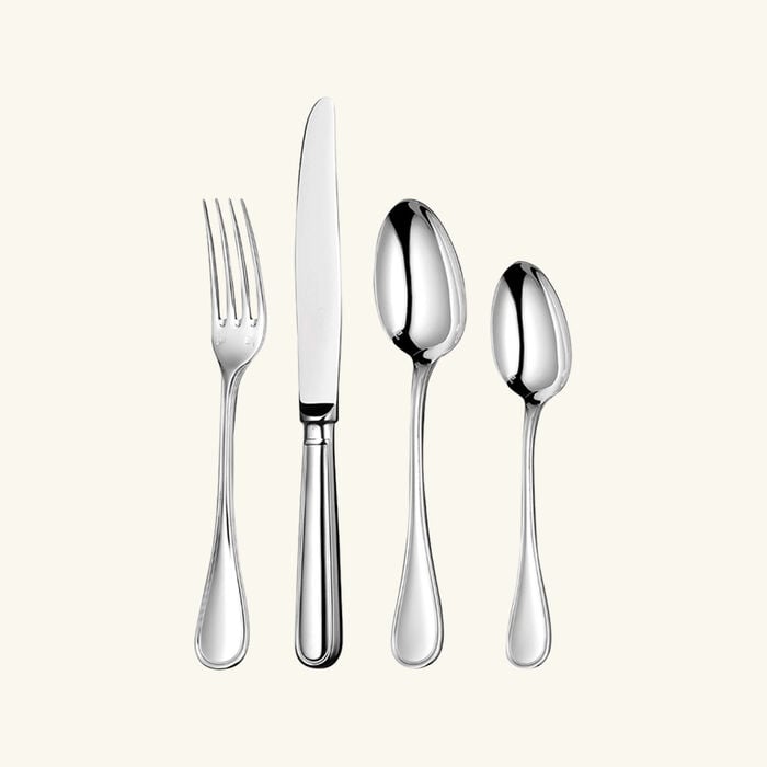 christofle albi la trousse 4 pc medium sized stainless steel set