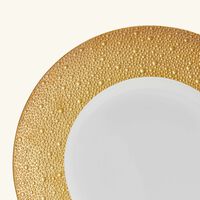 Ecume Charger Plate Round Gold 31cm bernardaud ecume charger plate round gold 31cm