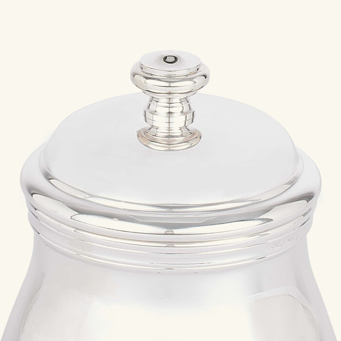 christofle albi sugar bowl silver plated