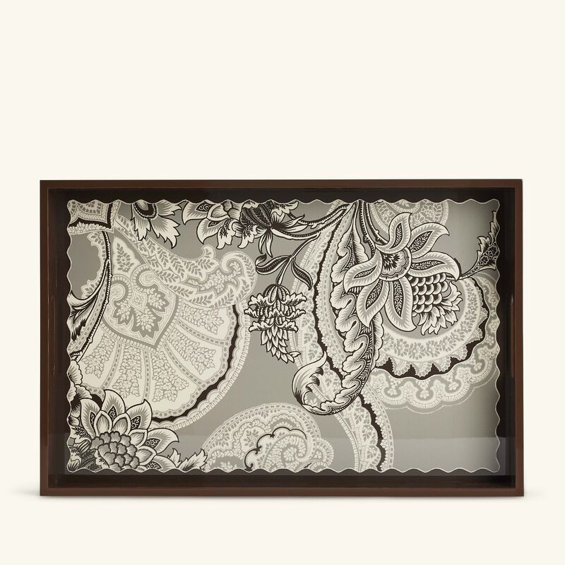 Bloom Tray Rectangular Green etro bloom tray rectangular green