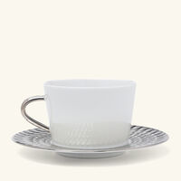 bernardaud twist dinner plate round gold 26cm