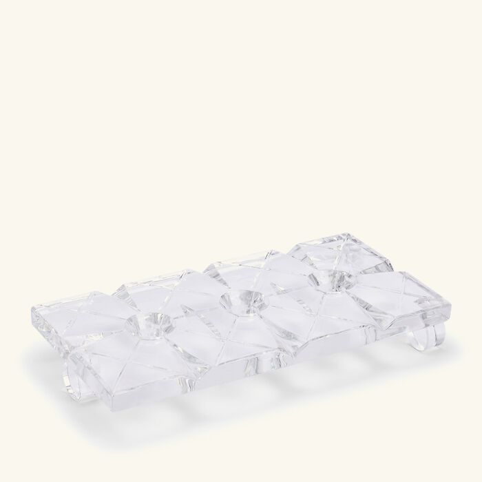 ماريو تشيوني طقم من زجاجات العطور مع صينية